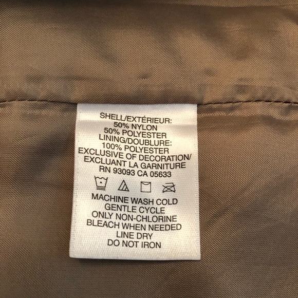 Nic + Zoe taupe lined, A line skirt, size 10. Beautiful holiday skirt! - Picture 5 of 5